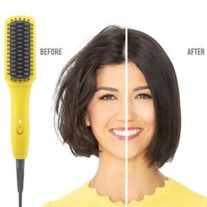 Drybar The Baby Brush Crush Mini Heated Straightening Smoothing Brush